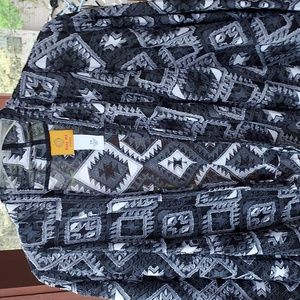 Ruby Rd Wrap Size 2X, 59% Polyester 41% Rayon